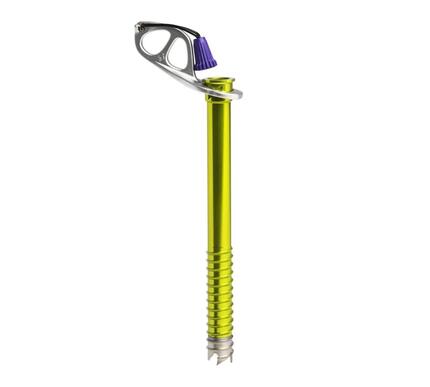 Broche à glace Black Diamond Ultralight 22 cm corps aluminium pointe acier 10 kN