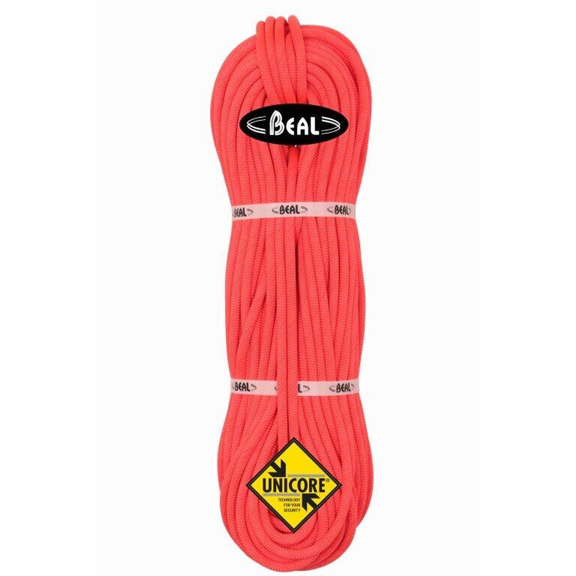 Beal - Corde Beal Joker 9,1 Mm 60 M Orange Unicore Drycover Légère Et Résistante - Corde D'Escalade - Orange - 40 M - Decathlon