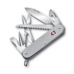 Victorinox Farmer X Alox gris 93 mm — manche aluminium éloxé, 10 outils
