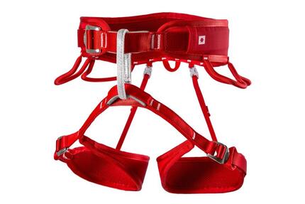 Harnais d’escalade Ocun Twist réglable, vert, rembourré, 4 porte-matériel