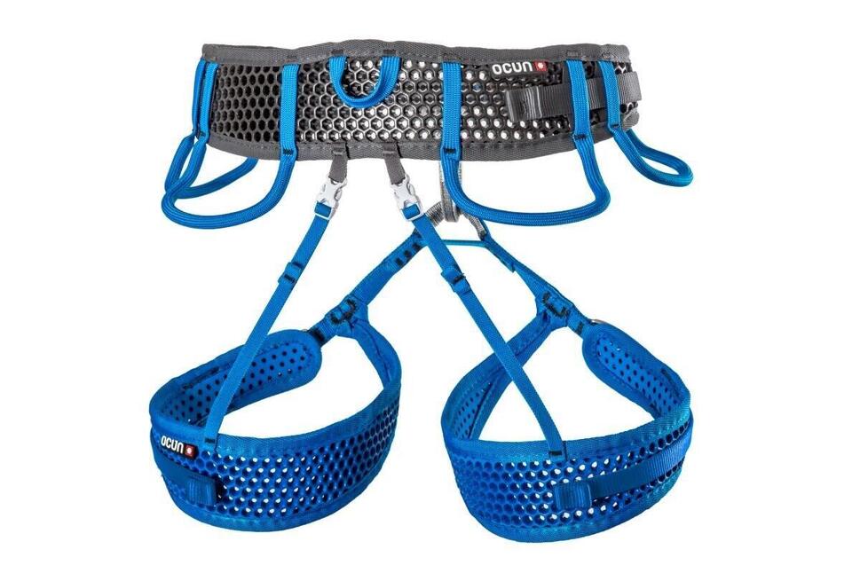 Uprząż wspinaczkowa Ocun WeBee - black/blue M