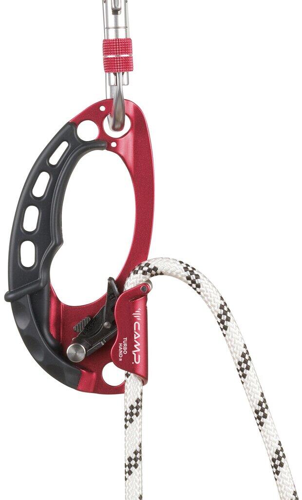Bloqueur Turbohand CAMP droit, poulie alu brevetée, poignée caoutchouc 8–13 mm 5/6