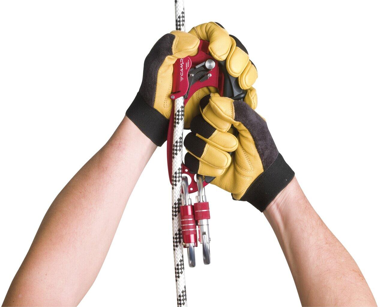 Bloqueur Turbohand CAMP droit, poulie alu brevetée, poignée caoutchouc 8–13 mm 4/6