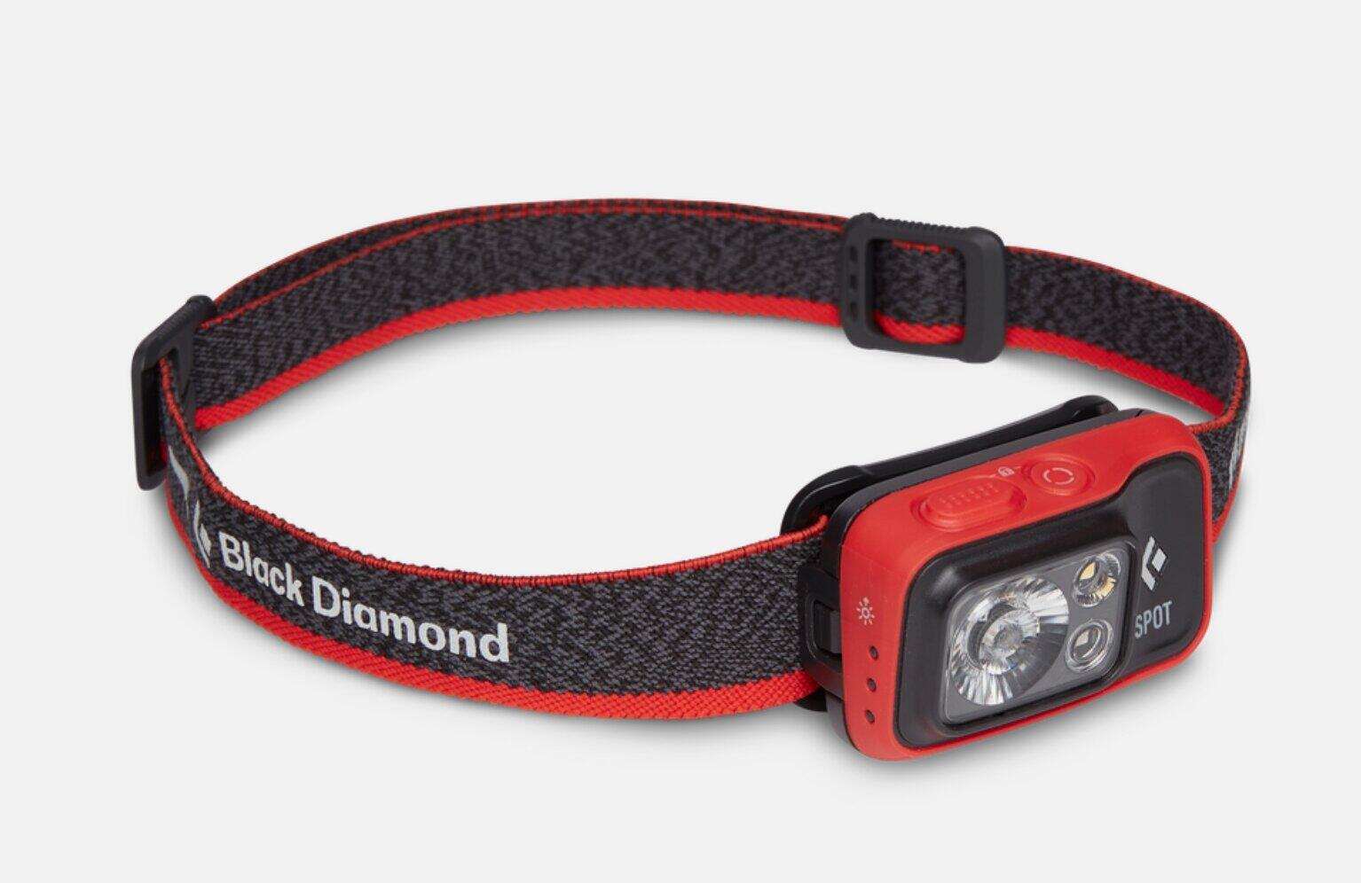 BLACK DIAMOND Ledlamp voor op het hoofd Black Diamond Spot 400 Zwart