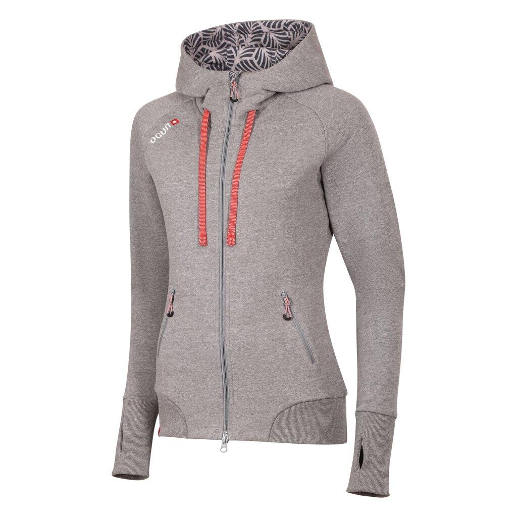 Ocun - Veste À Capuche Femme Ocún Hoodie Gris Zippé Ykk 80/20 - Sweat-shirt - Gris - Decathlon