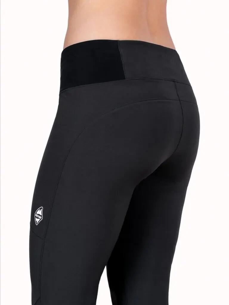 Legging outdoor High Point Play Lady Tights mujer negro talle alto secado rápido 3/6