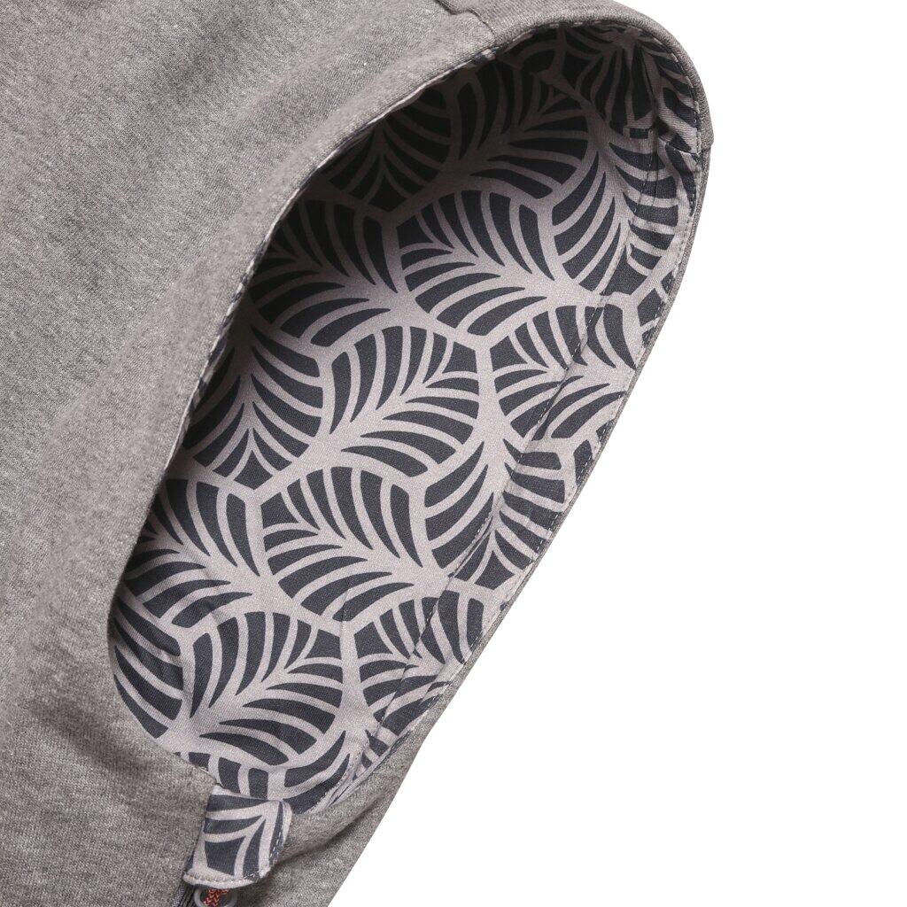 Hoodie Ocún femme bleu opal zip YKK double sens capuche ergonomique pouces 6/7