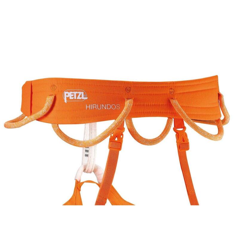 Harnaș PETZL Hirundos portocalie ușor confortabil ajustabil