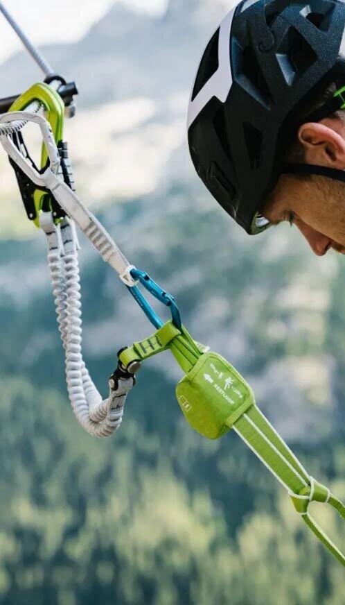 Lonża EDELRID Via Ferrata Cable Comfort VI 5/7