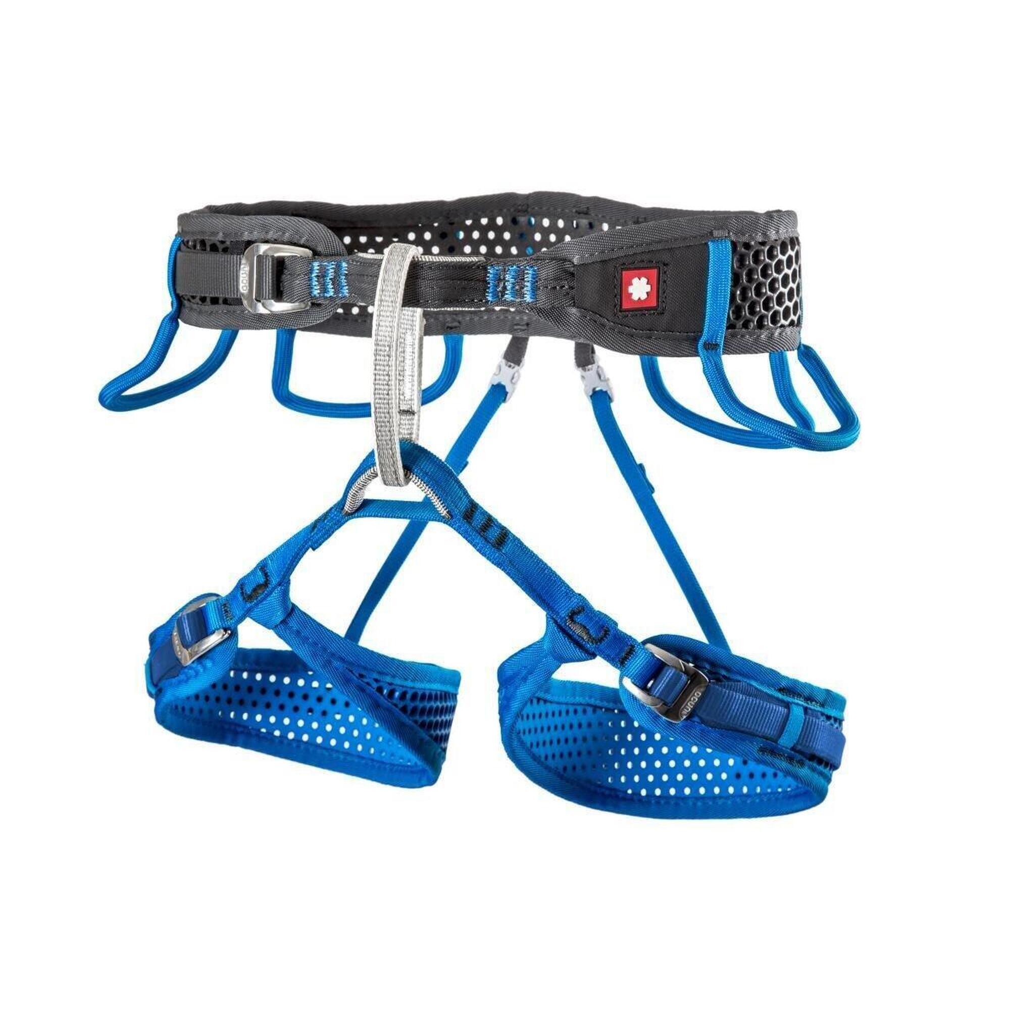 Ocun - Harnais D’escalade Ocún Webee M Noir/bleu, Léger, 3 Boucles Inox - Baudrier D'Escalade - Bleu|noir - 40 M - Decathlon