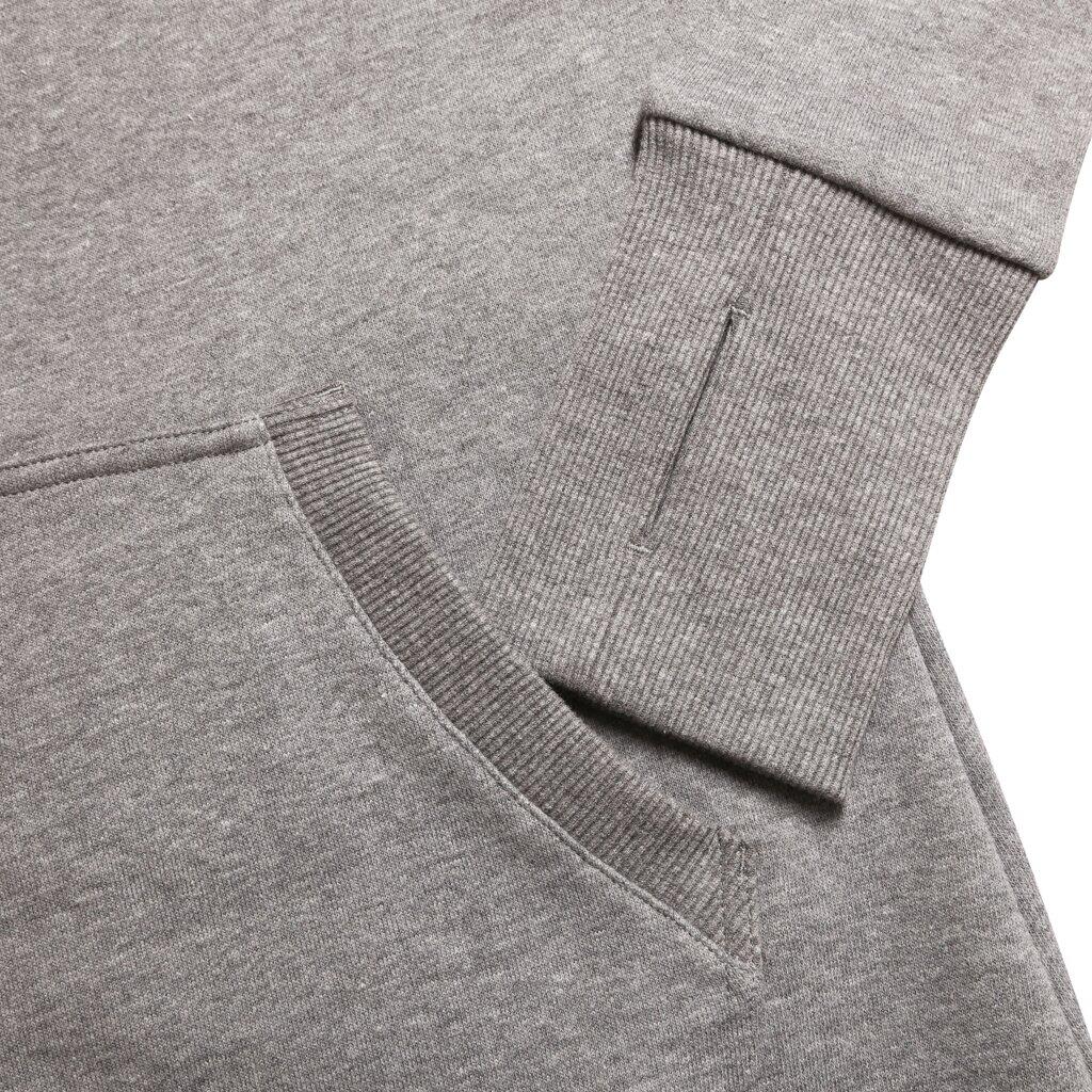 Hoodie Femme Ocún Grey Paloma — 80% coton, poche zippée, capuche ergonomique 6/7