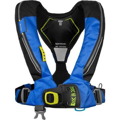 Deckvest 6d 170n automatisch reddingsvest met hrs systeem. blauw