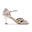 DQ L3M Chaussures de danse en cipria rose avec strass - 7.0 cm flare