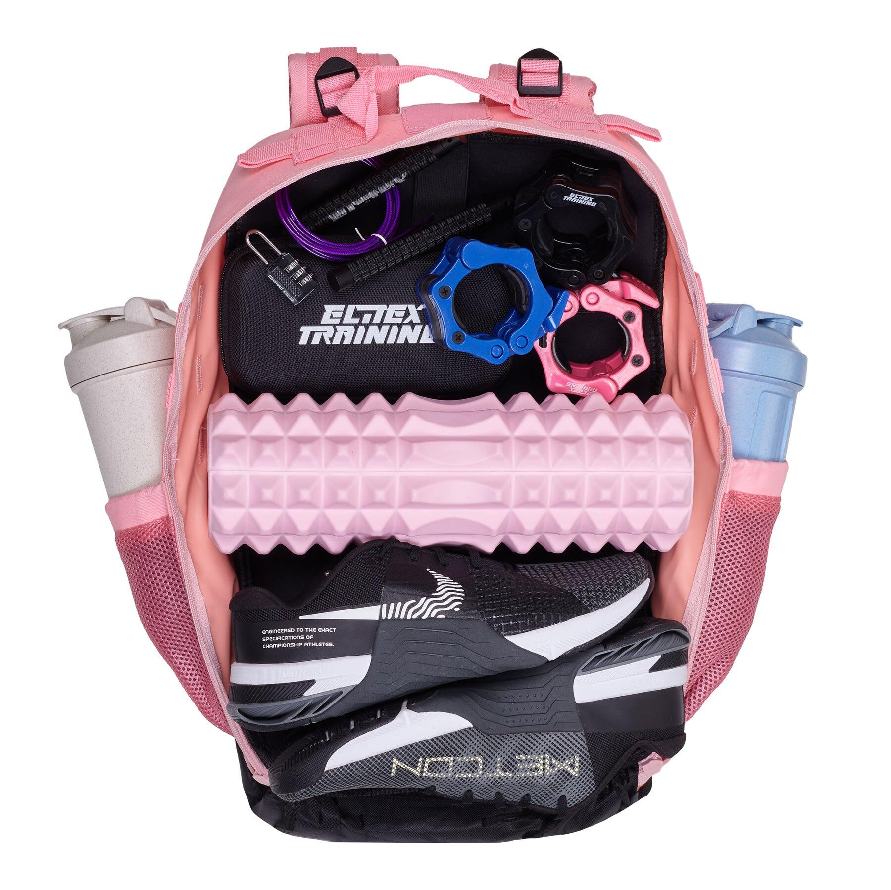 Batoh Elitex Training 45L Pink V1 do kabiny, voděodolný 7/7