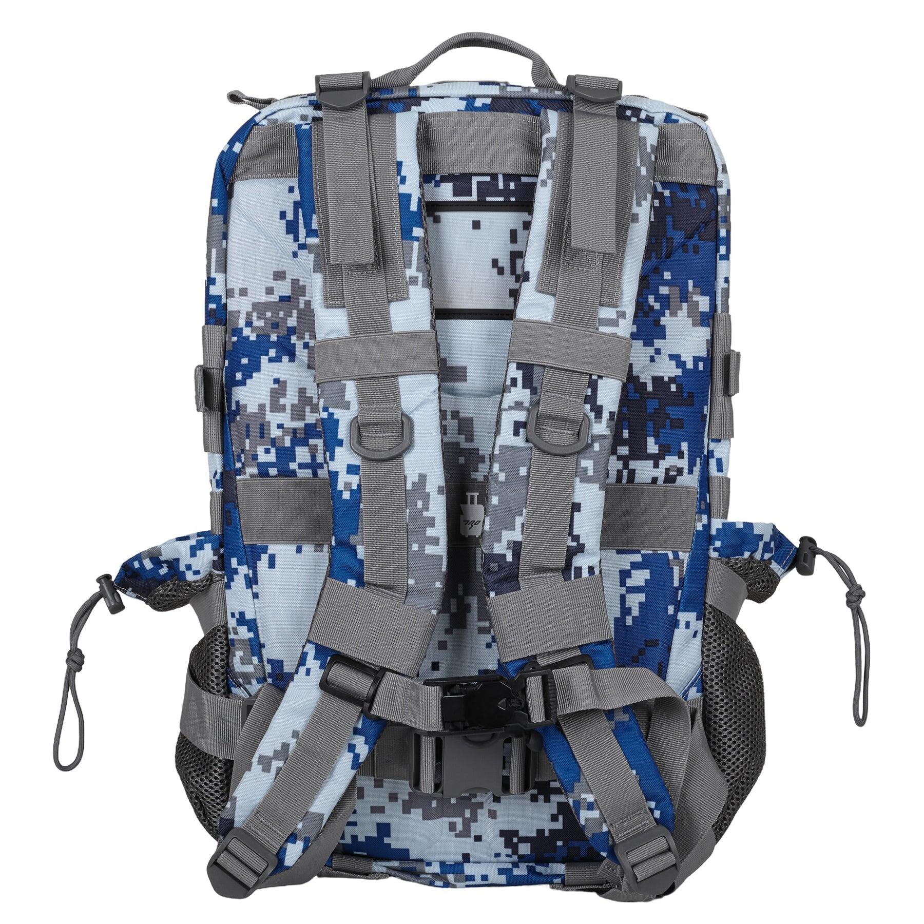 Mochila Elitex V1 Azul Marinho 45L Cabine Treino Impermeável 5/7