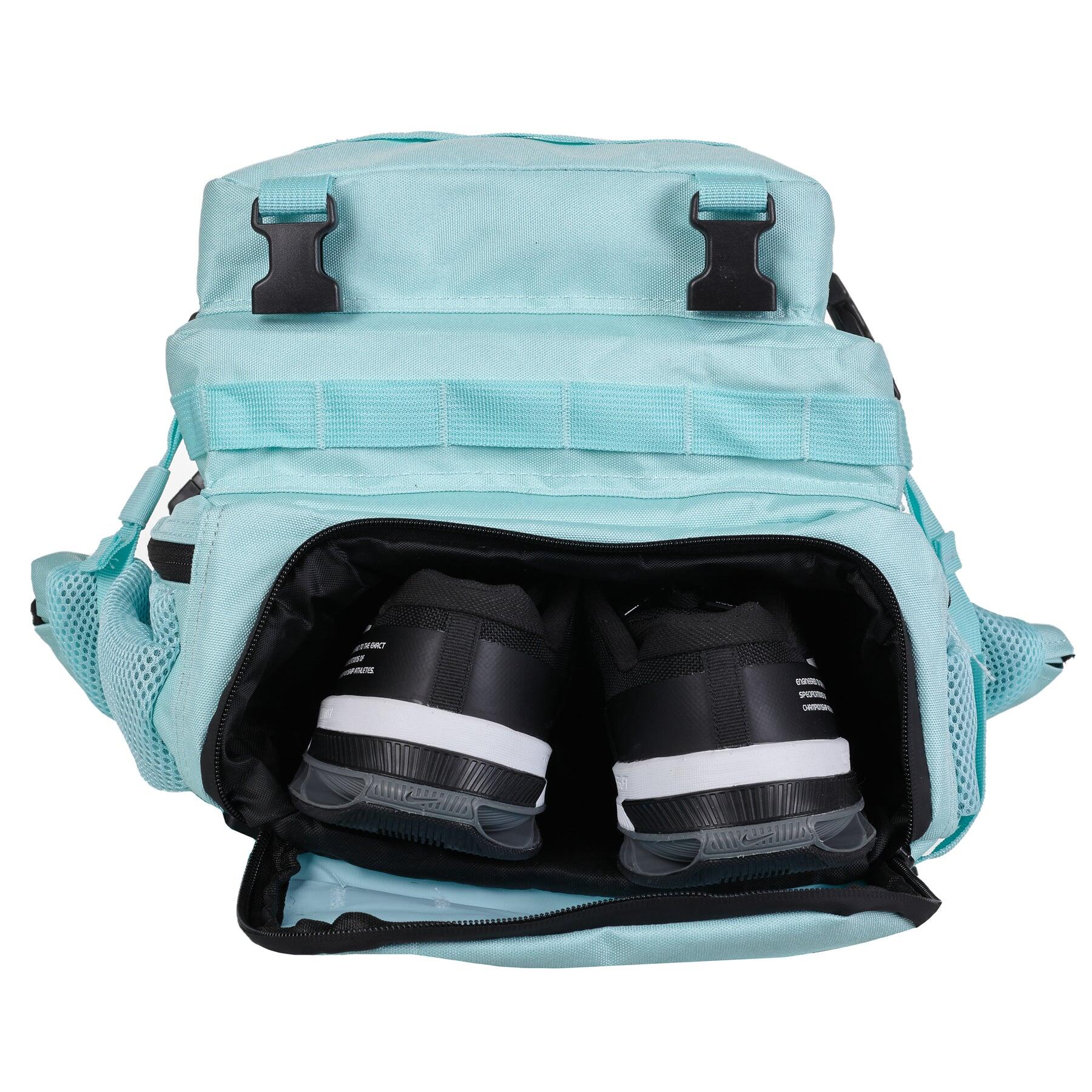 Mochila Táctica Militar ELITRAINX Compartimento de Comida Mint Green 45L 6/6