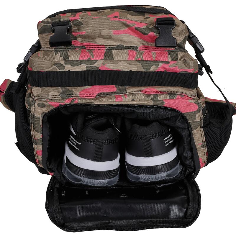 Mochila Táctica Militar ELITRAINX V1 CAMUFLAJE ROSA 45L para Deporte