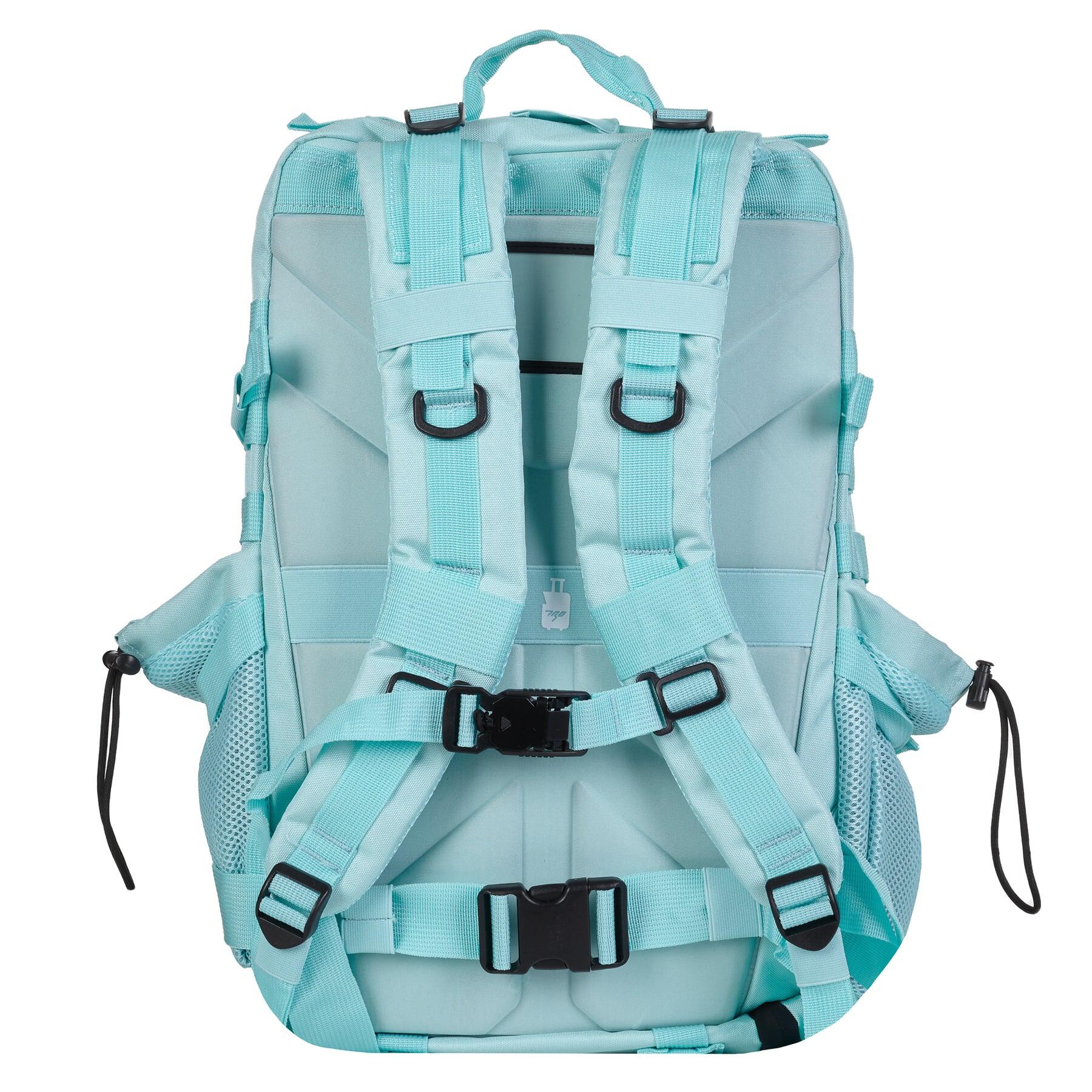 Mochila Táctica Militar ELITRAINX Compartimento de Comida Mint Green 45L 5/6
