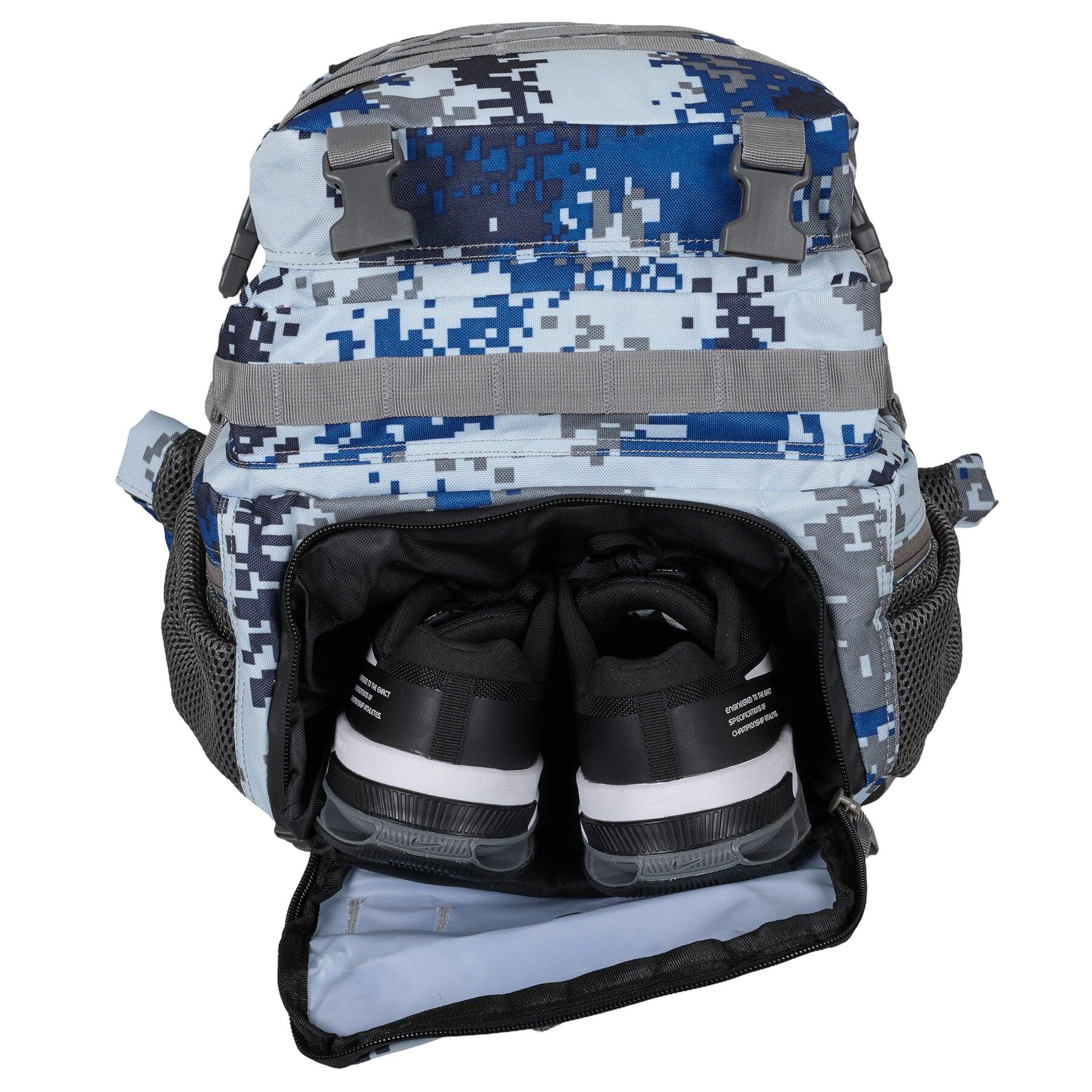 Mochila Elitex V1 Azul Marinho 45L Cabine Treino Impermeável 6/7