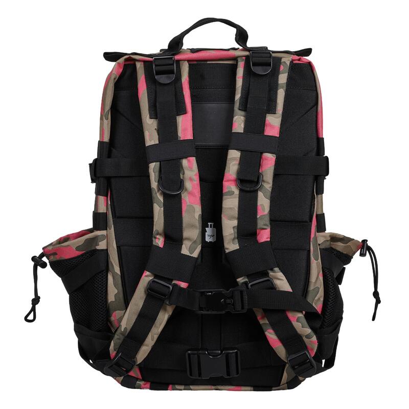 Sac à dos tactique militaire ELITRAINX V1 CAMOUFLAGE ROSE 45L pour le sport