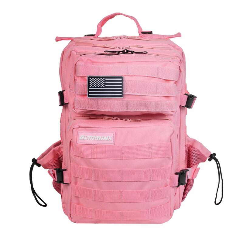 Zaino Tattico Militare ELITRAINX Rosa 25L per Sport