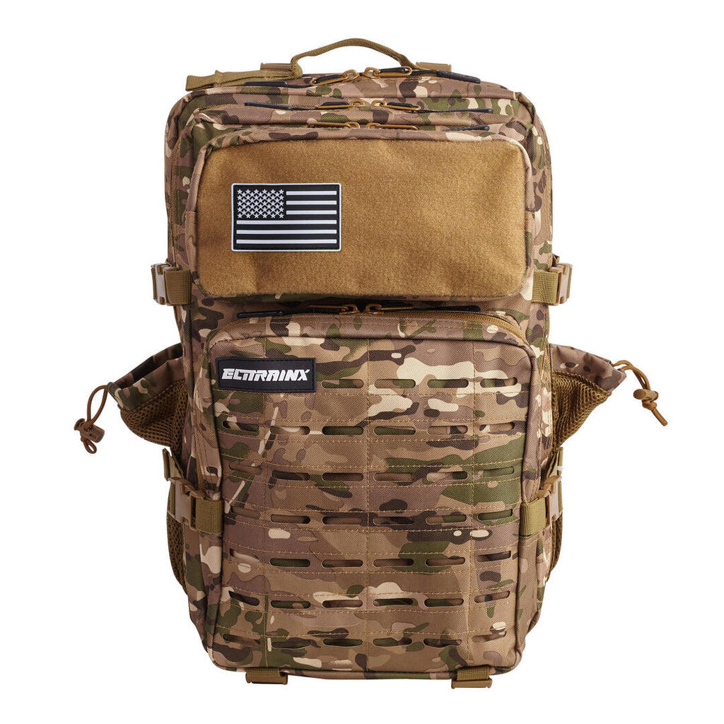 Backpack Elitex Training V2 Military Camo 45L Carry-On Water-Repellent