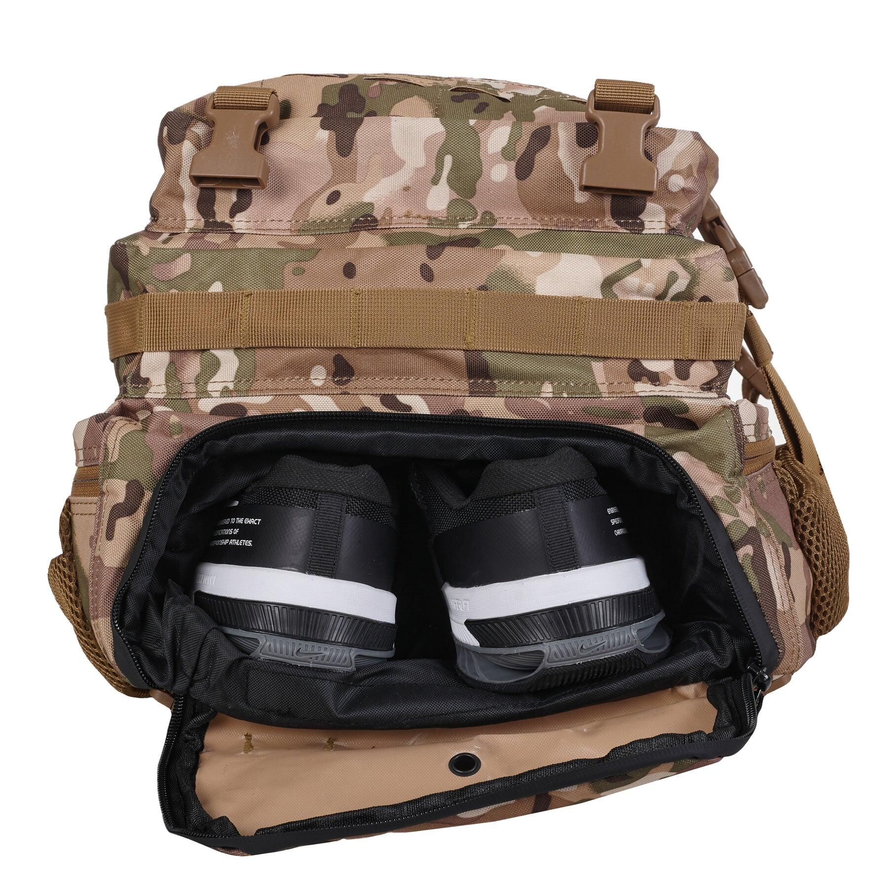 Sac à Dos Elitex V2 Camouflage Militaire 45L Cabine Entraînement Imperméable 2/8