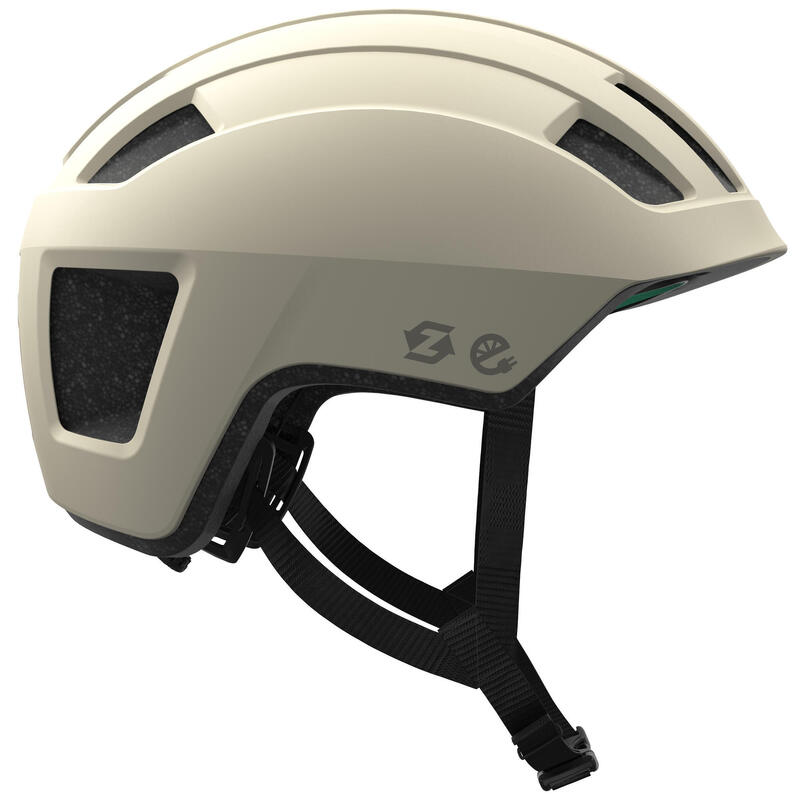 Casque de Cyclisme EcoLoc System Taille M/L - Verde Kineticore Matt White Stone