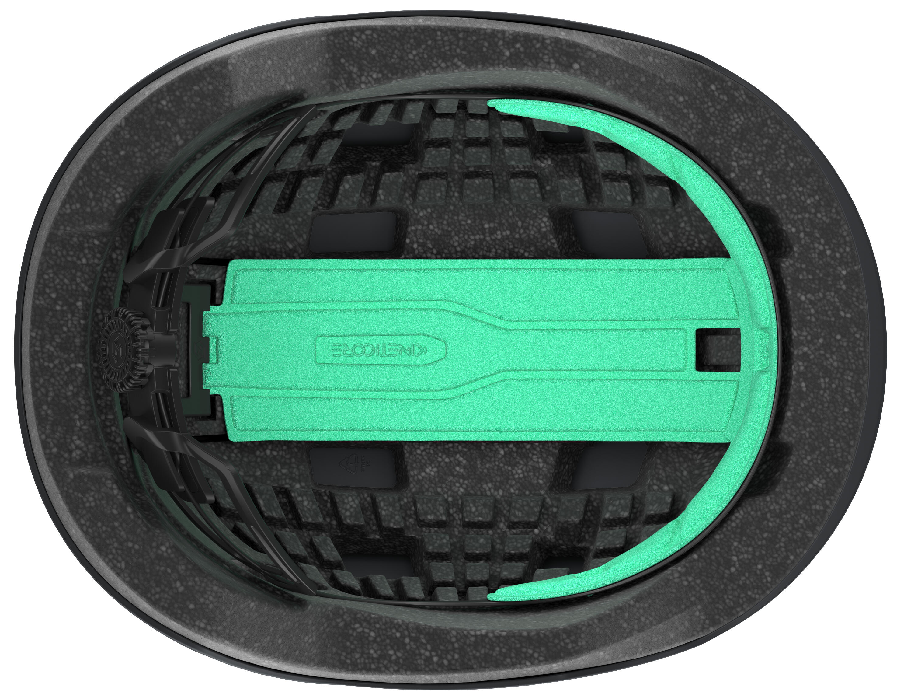 Verde KinetiCore fietshelm, mat grijs onyx 6/6
