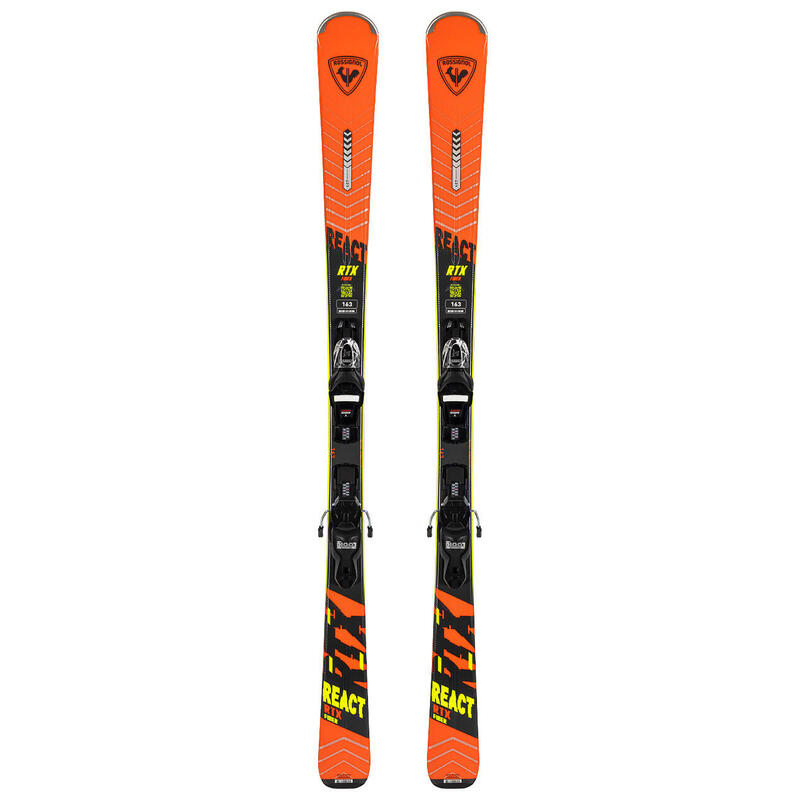 Narty męskie ROSSIGNOL REACT RTX Fibre + wiązanie LOOK XPRESS 10 z GRIP WALK