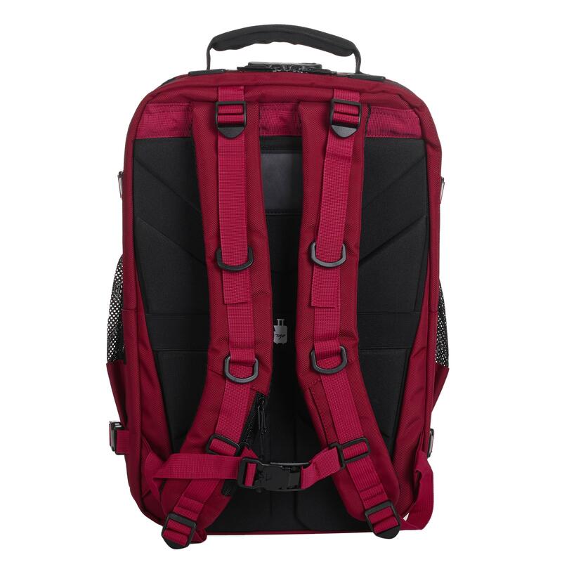 Mochila Táctica Militar ELITRAINX Pro Series Red  45L para Deporte y Viajes