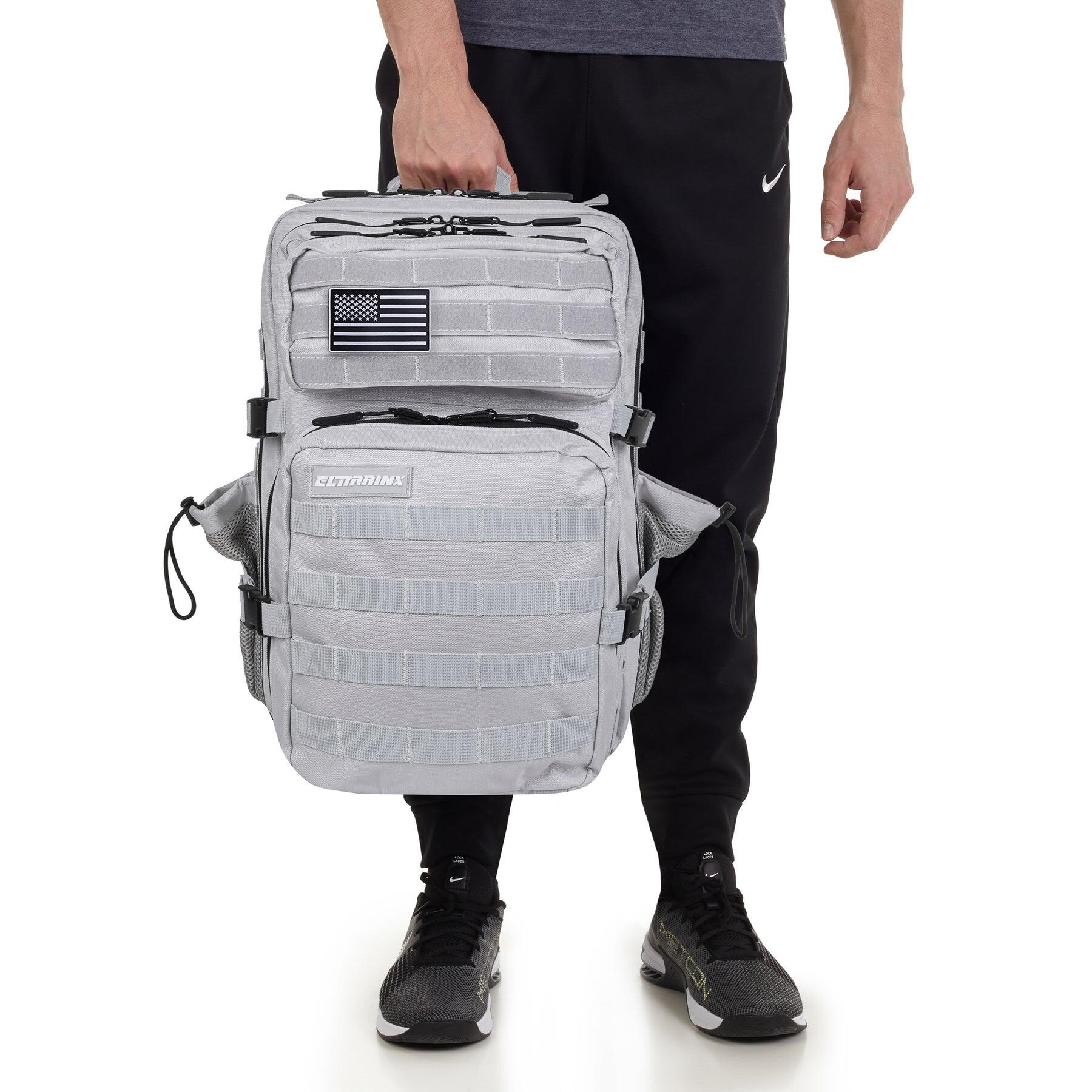 Mochila Elitex V1 Silver 45L Cabine Treino Impermeável 7/7