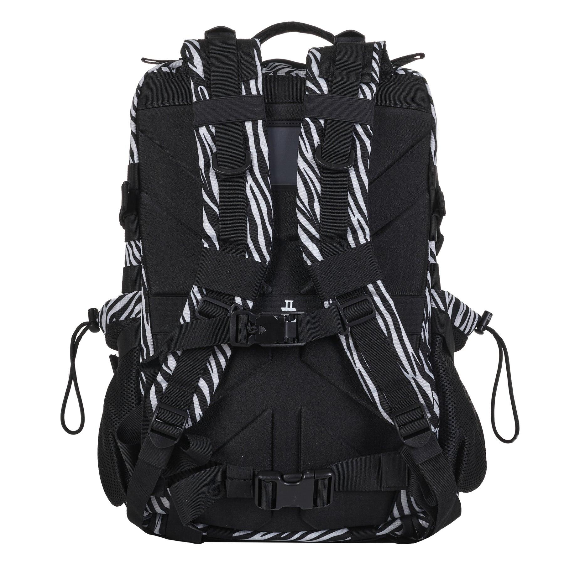 Zaino Tattico Militare ELITRAINX V1 Zebra 45L per Sport e Viagg 6/7