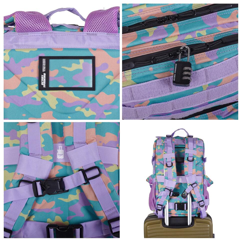 Plecak outdoorowy V1 Cream Leopard 45L