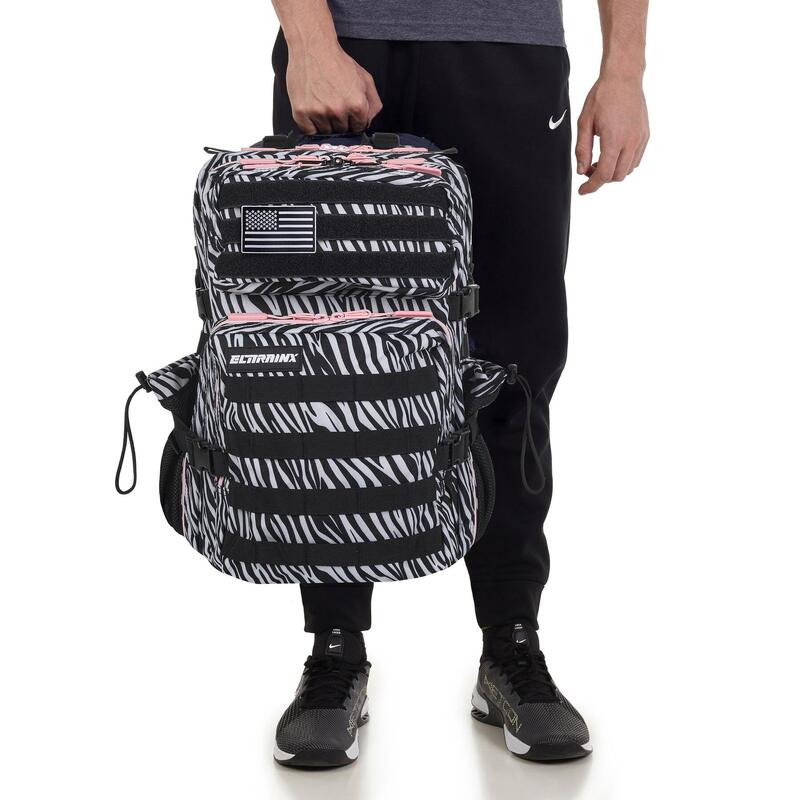 Rucsac Elitex Training 45L Zebra V1 cabina impermeabil