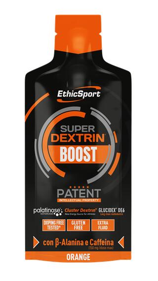 Płynny żel energetyczny z kofeiną EthicSport Super Dextrin Boost
