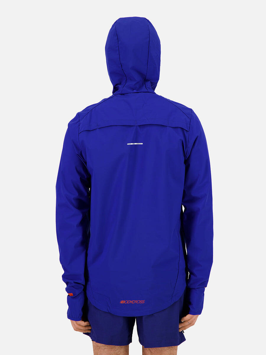 Veste coupe-vent BodyCross MID-ULTRA Windbreaker Homme bleu, polyester 6/8