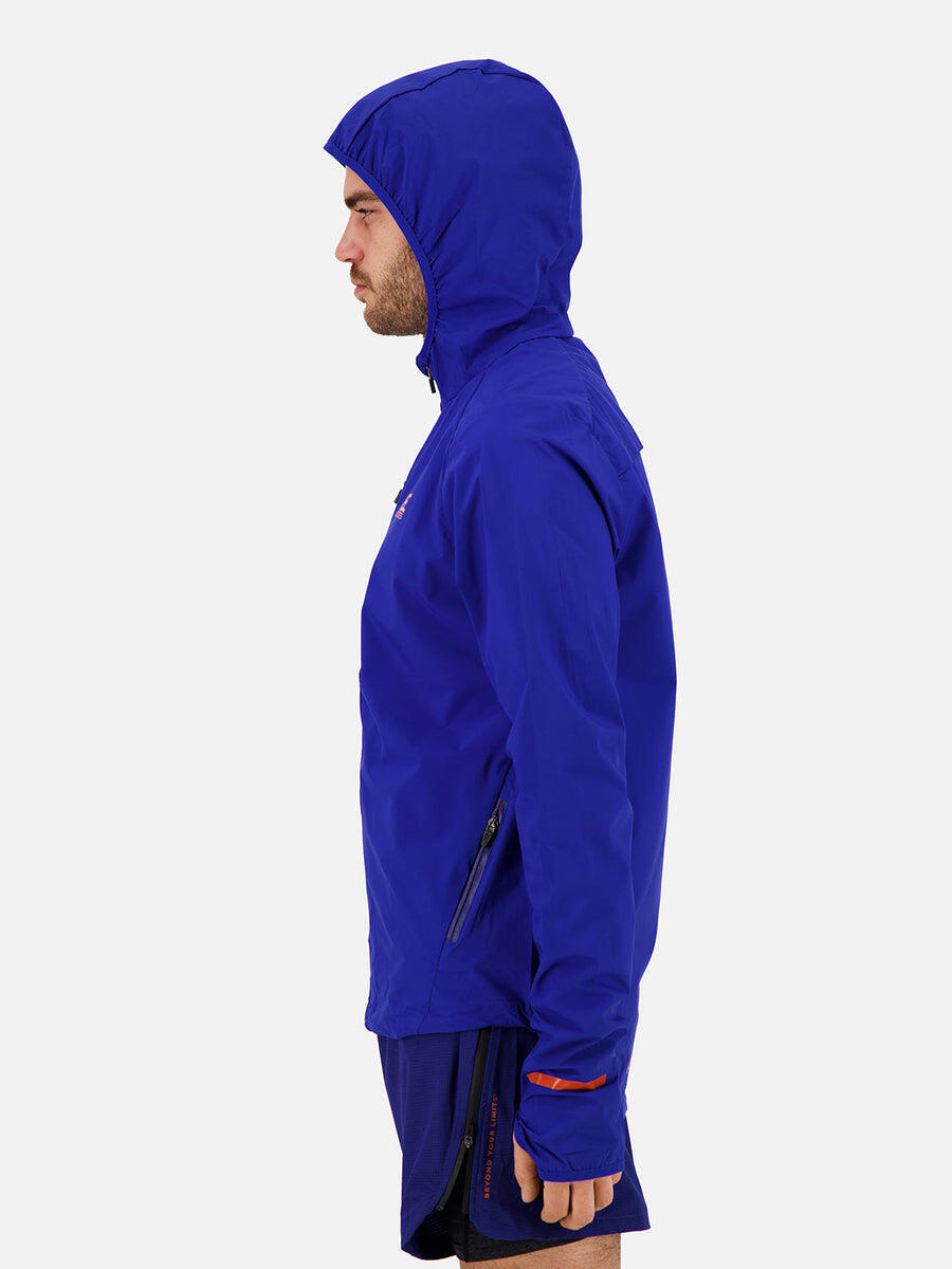 Veste coupe-vent BodyCross MID-ULTRA Windbreaker Homme bleu, polyester 5/8