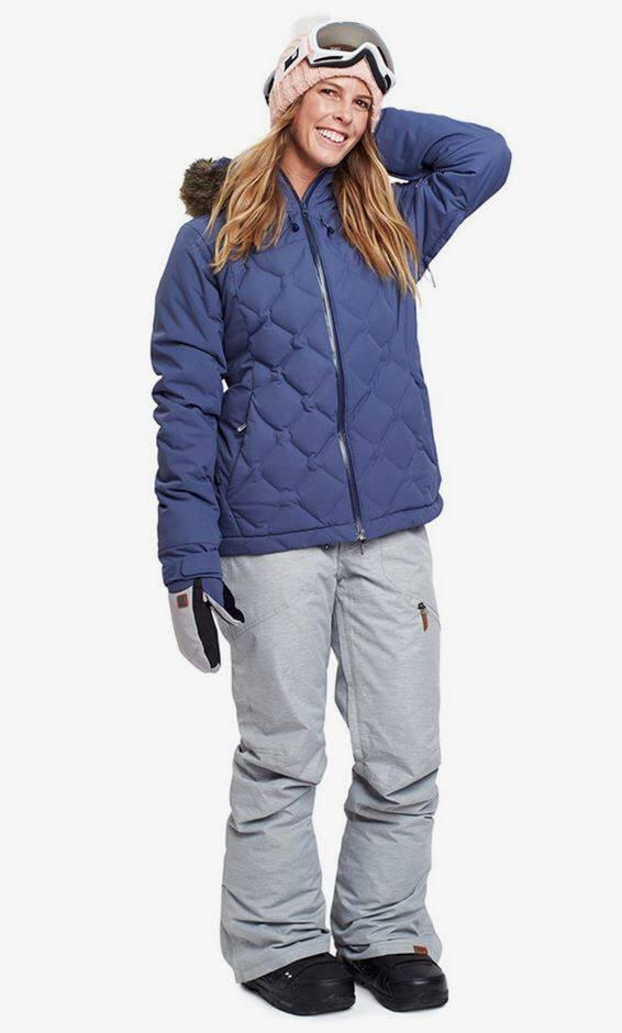 Chaqueta esquí Roxy Quilted membrane mujer 20K 4/4