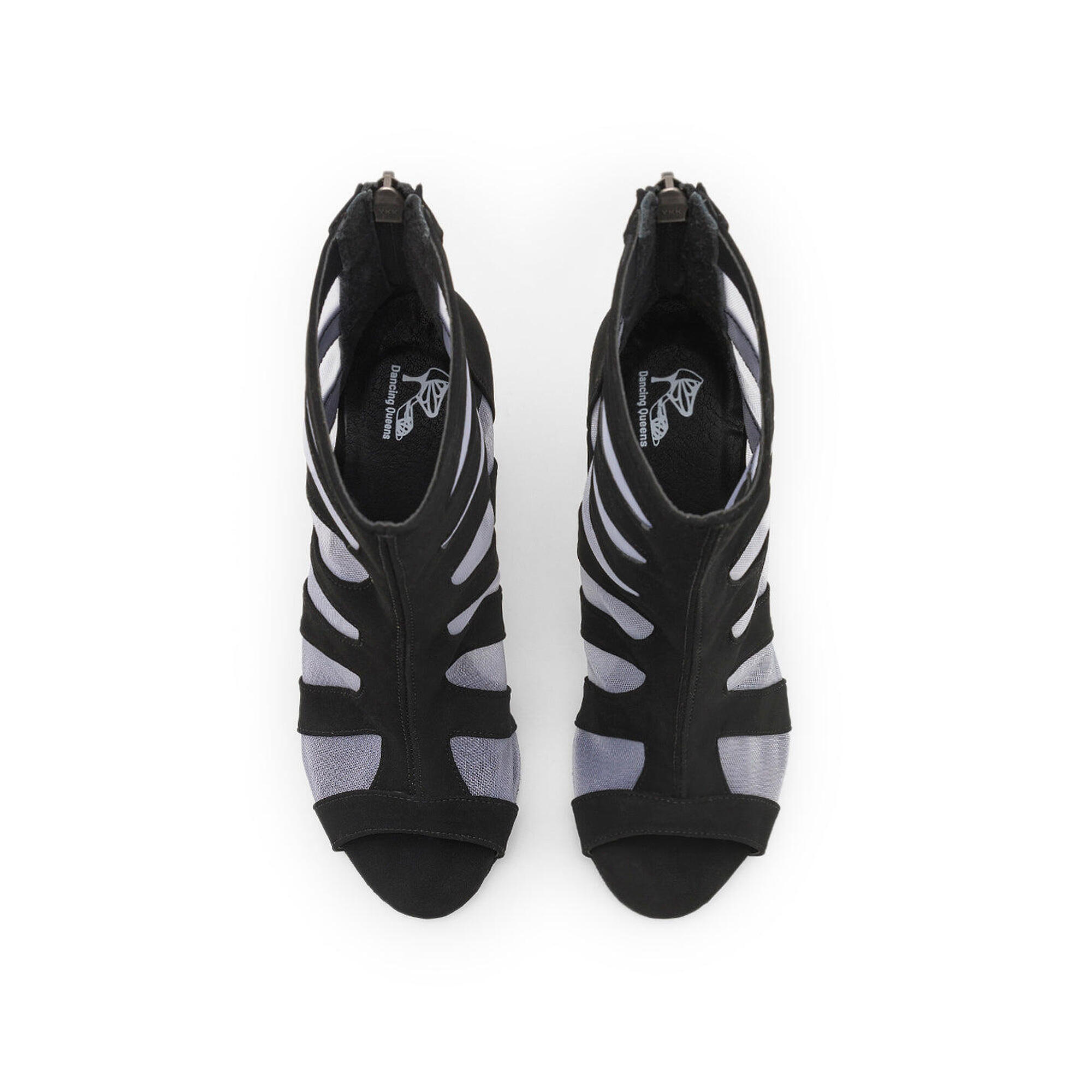 Hale Boop dance shoes in black - 8.5 cm thin