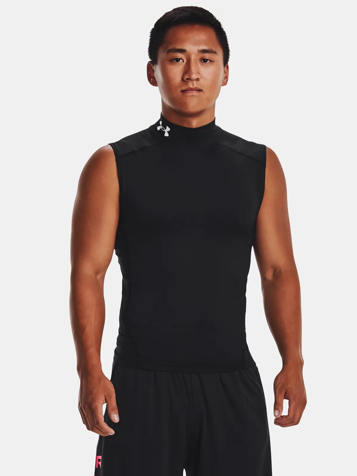 Camiseta de entrenamiento para hombre Under Armour HG Armour Comp Mock 3/7
