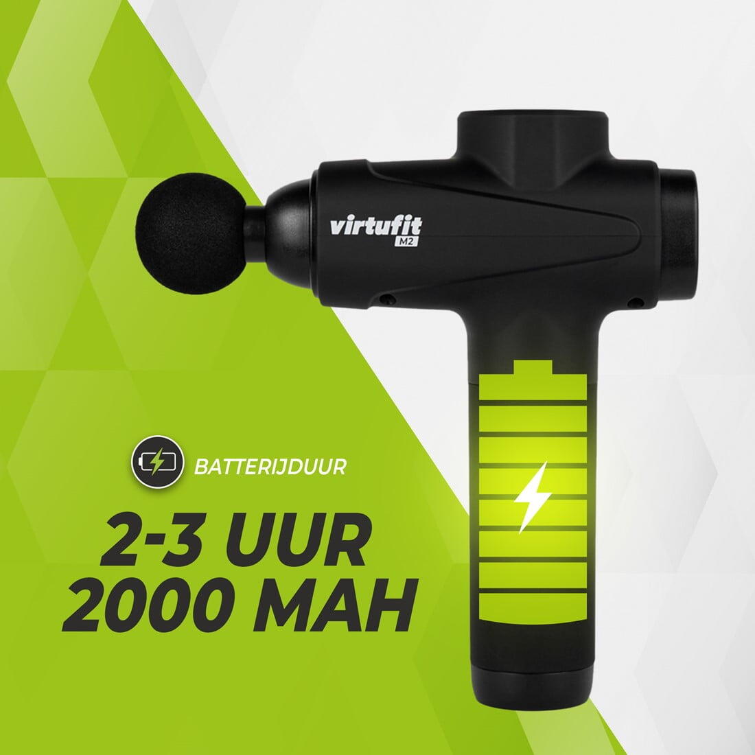 Pistolet de massage M2 Basic - 6 accessoires 6/7