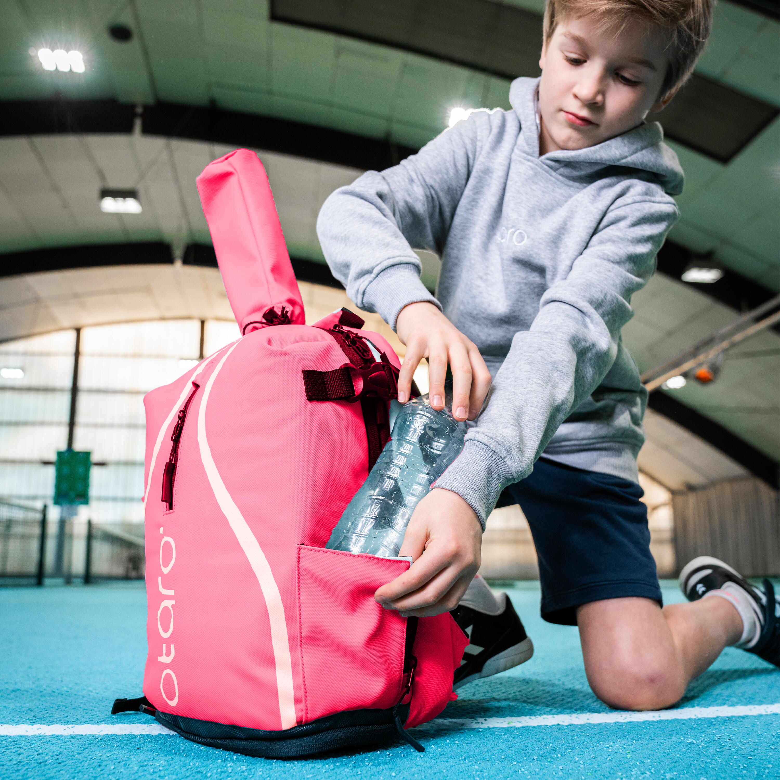Mochila de tenis para ninos Kids 19L azul cielo Decathlon