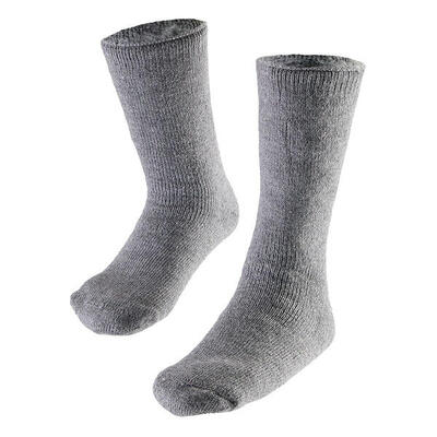Heatkeeper - thermo sokken heren - medium grijs - 1-paar - thermo sokken man