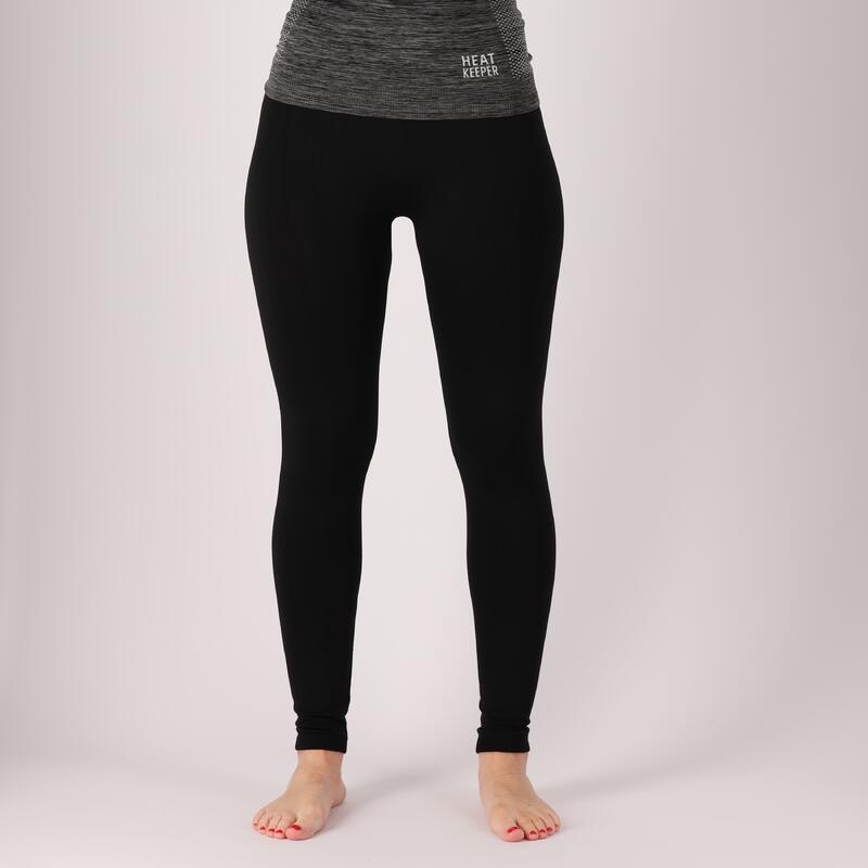 Heatkeeper - Legging thermique femme - Noir - 4 pièces