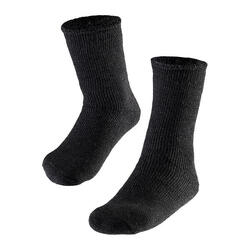 Heatkeeper - Chaussettes thermiques enfants Medium Grey - 1-Paire - Chaussettes