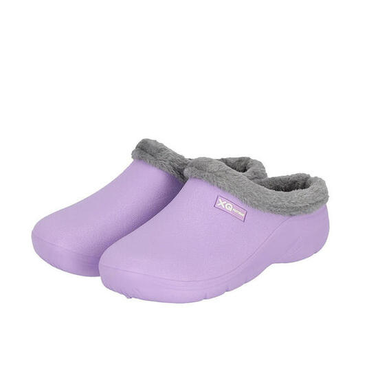 Tuinklompen Dames - Gevoerd - Lila - Tuinschoenen - Garden Clogs dames