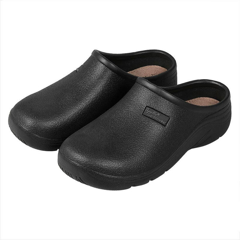 XQ - Tuinklomp Dames - Zwart - Tuinschoenen - Garden Clogs dames - tuinklompen