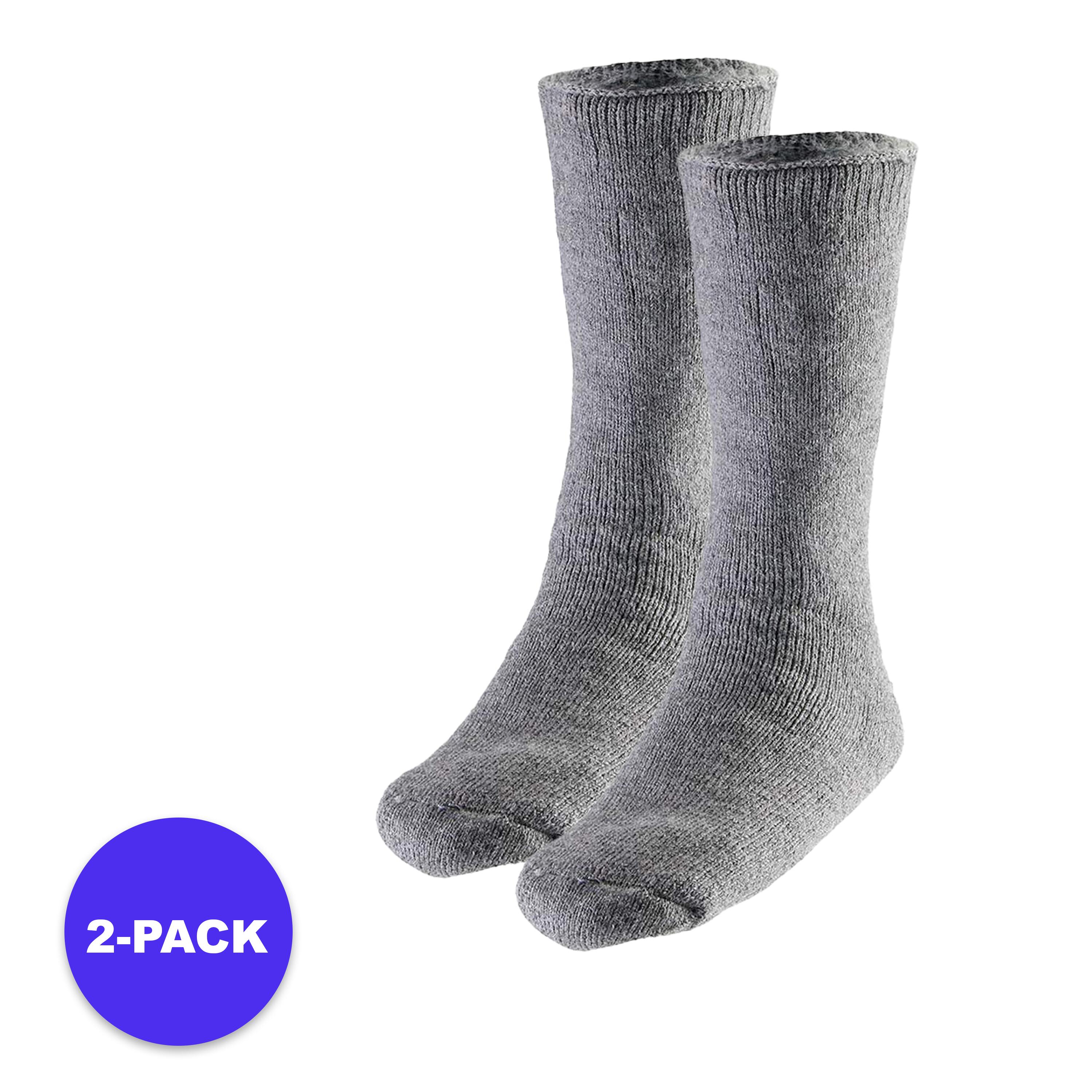 HEAT KEEPER Heatkeeper - Thermo sokken heren - 2-Paar - Medium Grijs