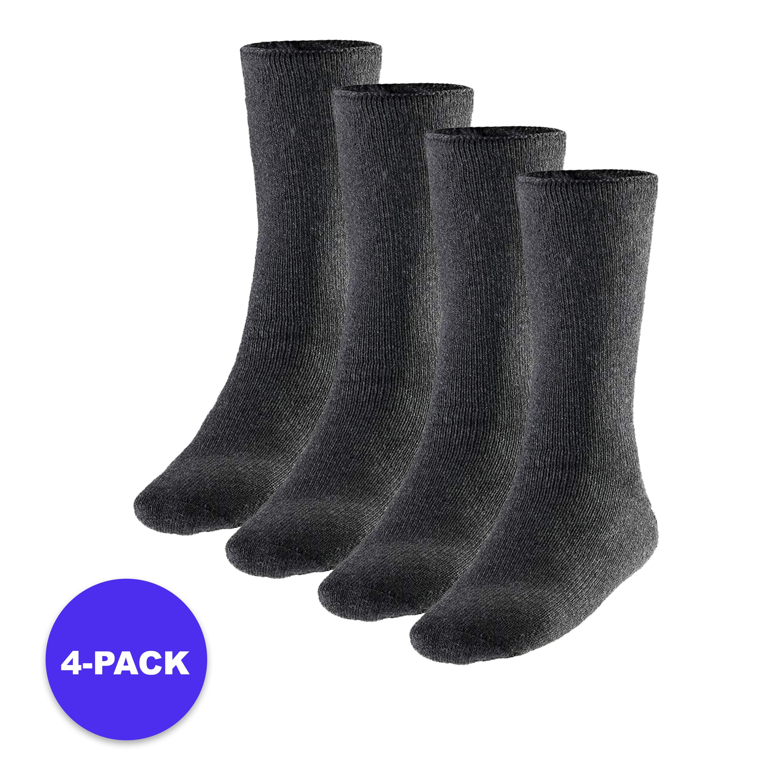 Heat Keeper - Heatkeeper - Chaussettes Thermiques Hommes - 4 Paires - Anthracite - Chaussettes - Gris|marron - 41/46 - Decathlon